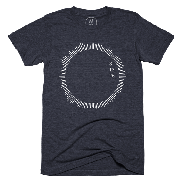 Tee Premium Lightweight Next Level 6010 vintage navy.
